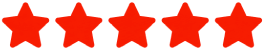 Five Red Stars Rating